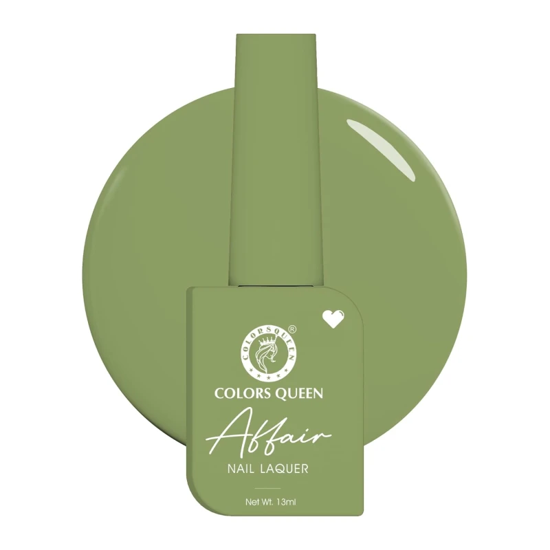 Colors Queen Affair Nail Polish - 05 - Pista Chaos, 13ml | Rich Pigmentation, Quick Drying, Long Lasting Nail Paint | Chip Resistant, No Harmful Chemicals, Semi Matte Nail Polish for Women thumbnail 2